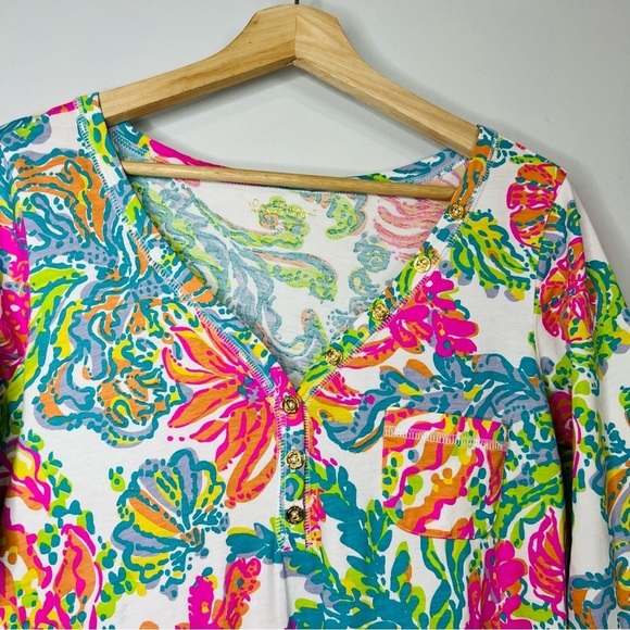 LILLY PULITZER PALMETTO Mini DRESS RESORT WHITE CASA MARINA Size medium - Picture 7 of 7